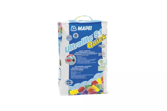 Смеси сухие клеевые MAPEI Ultralite S1 Quick цвет Серый 15 кг