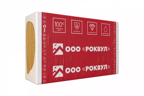 Rockwool Фасад Баттс Д Оптима Плита (1000х600х100 мм) 3 шт