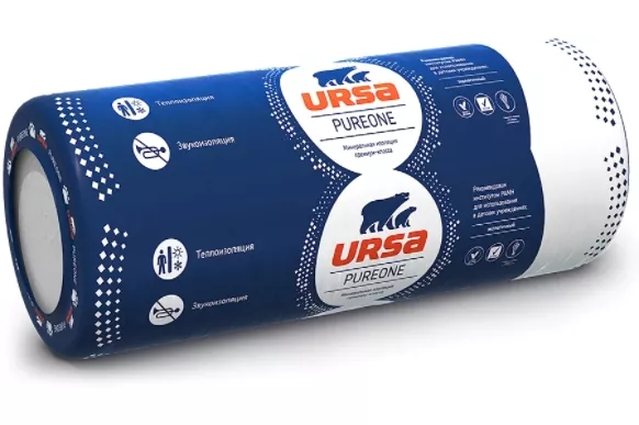 URSA PureOne 37 RN Рулон (10000х1200х100 мм) 1 шт в упаковке