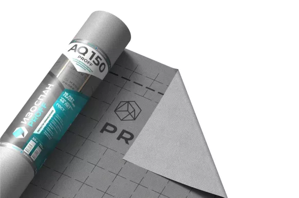 Диффузионная мембрана Изоспан AQ proff - 150 рулон 70 м2